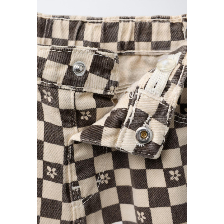 БРЮКИ-КЮЛОТЫ ИЗ ТВИЛА В ШОТЛАНДСКУЮ КЛЕТКУ