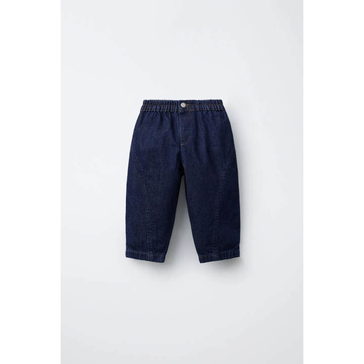 ДЖИНСЫ BAGGY С ДЕКОРАТИВНЫМИ ШВАМИ