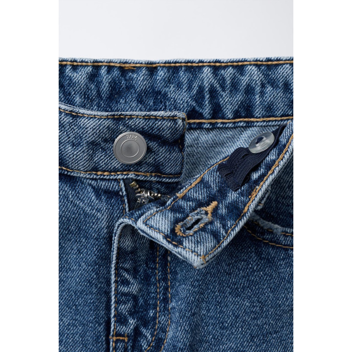 ДЖИНСЫ WIDE LEG С ЛОСКУТНЫМИ ЗВЕЗДАМИ