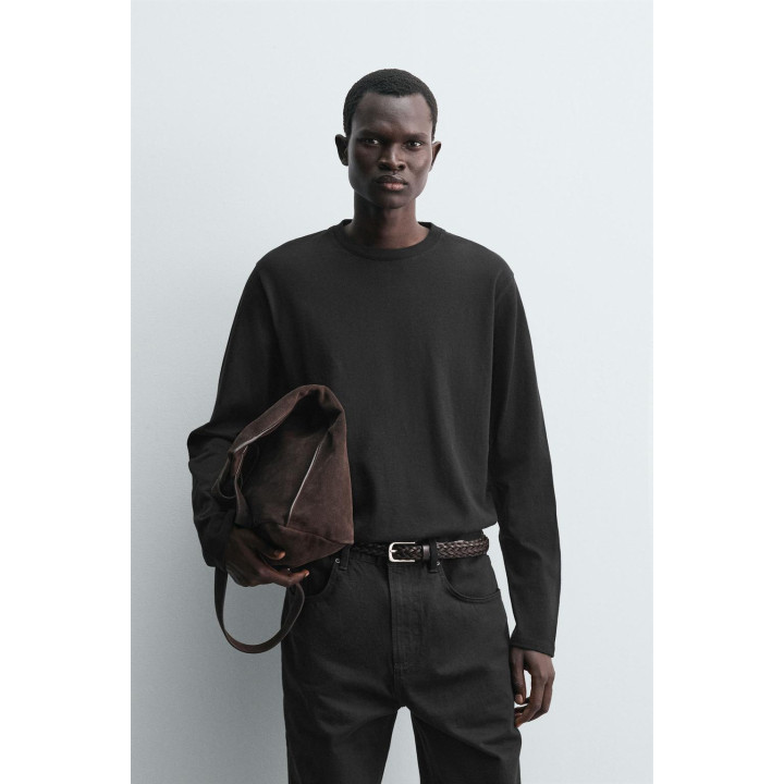 ФУТБОЛКА С ДЛИННЫМИ РУКАВАМИ И ШВОМ