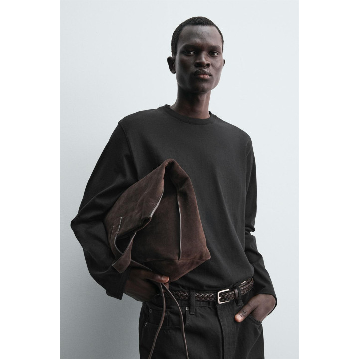 ФУТБОЛКА С ДЛИННЫМИ РУКАВАМИ И ШВОМ