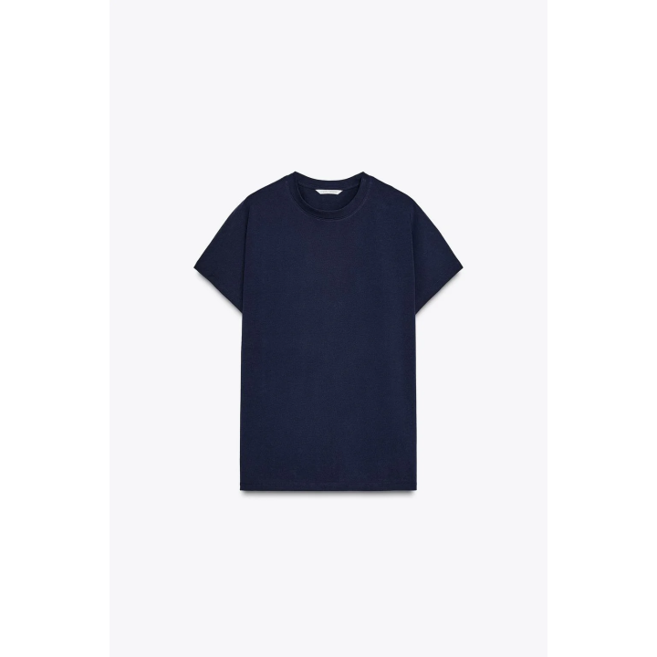 ФУТБОЛКА СО СПУЩЕННЫМИ ПЛЕЧЕВЫМИ ШВАМИ