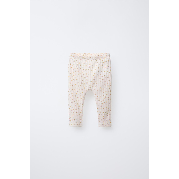 КОМПЛЕКТ, КУРТКА, БОДИ И ЛЕГГИНСЫ С ЦВЕТОЧНЫМ ПРИНТОМ