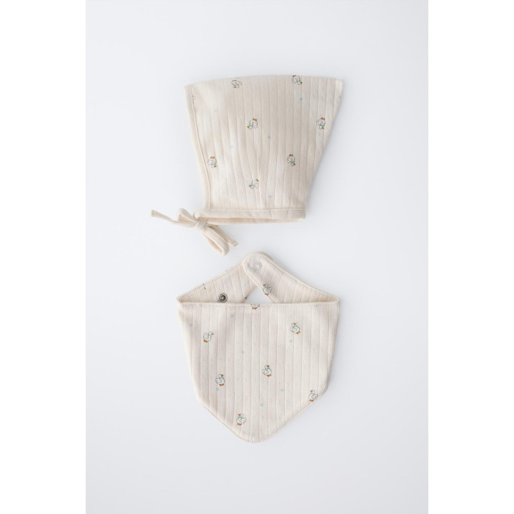 НАБОР ИЗ ЧЕПЧИКА И БАНДАНЫ С ПРИНТОМ «ГУСИ»