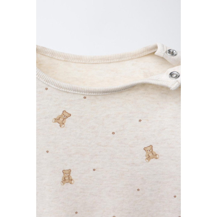 КОМПЛЕКТ ИЗ БОДИ И ЛЕГГИНСОВ С МЕДВЕЖАТАМИ