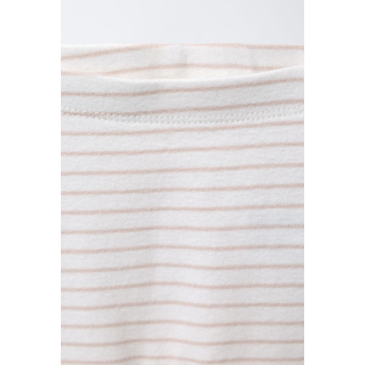 КОМПЛЕКТ ИЗ БОДИ И ЛЕГИНСОВ С МИШКОЙ И ПОЛОСКАМИ