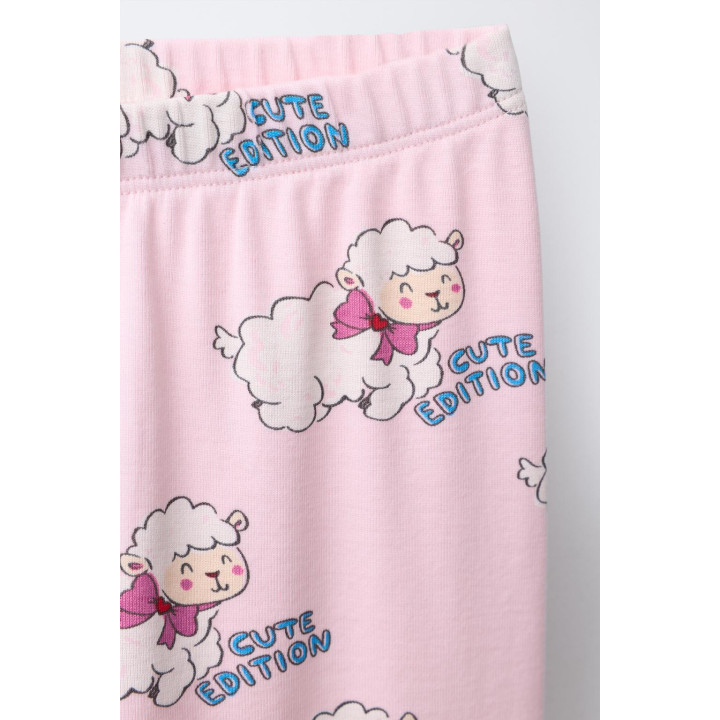 2-6 ЛЕТ/ ПИЖАМА С ПРИНТОМ «БАРАШКИ»