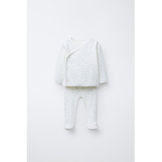 КОМПЛЕКТ ИЗ ФУТБОЛКИ И ЛЕГГИНСОВ В ГОРОШЕК