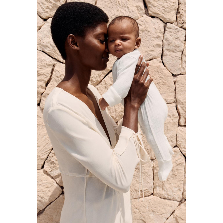 Комбинезон с закрытыми ногами pointelle convertible