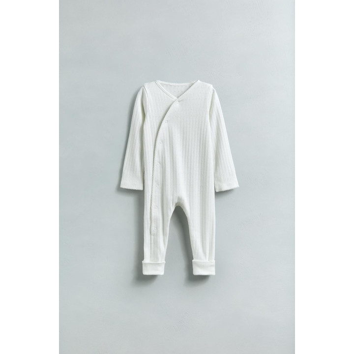 Комбинезон с закрытыми ногами pointelle convertible