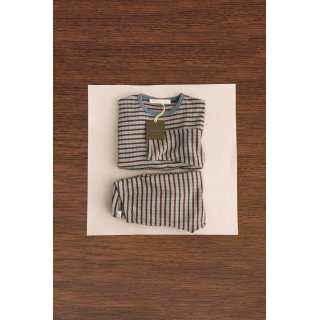 ZARA TIMELESS - ПИЖАМА В РУБЧИК В ПОЛОСКУ