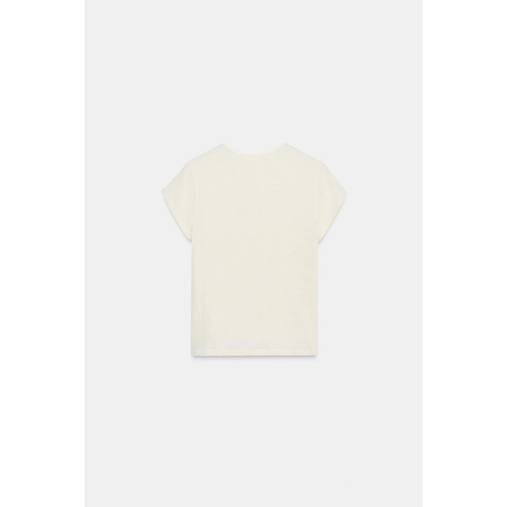 ФУТБОЛКА В СТИЛЕ РУСТИК С КОРОТКИМИ РУКАВАМИ