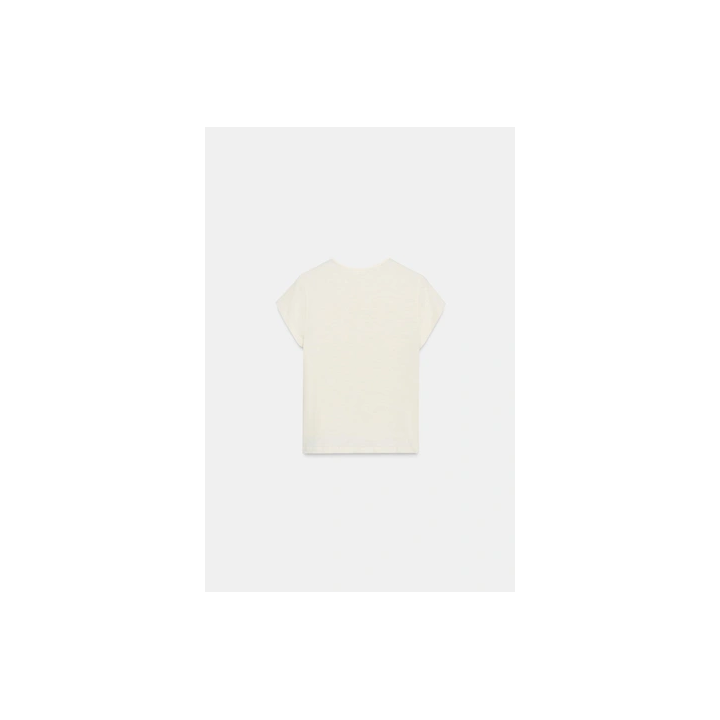 ФУТБОЛКА В СТИЛЕ РУСТИК С КОРОТКИМИ РУКАВАМИ