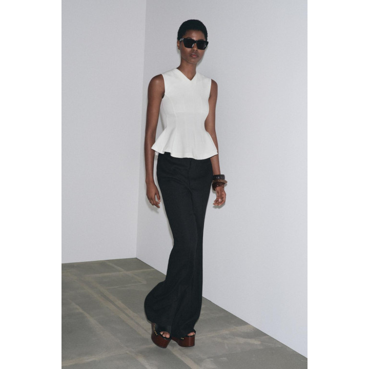 ТОП INTERLOCK С БАСКОЙ БЕЗ РУКАВОВ