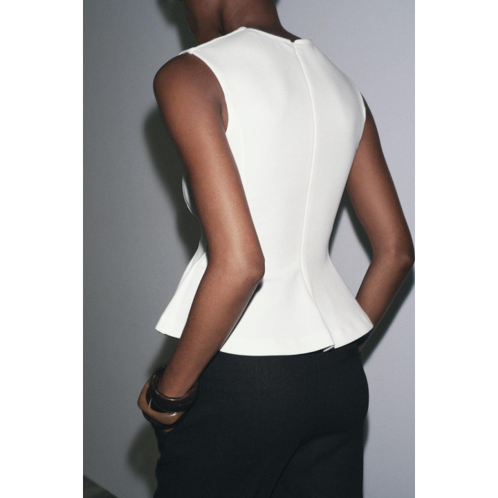 ТОП INTERLOCK С БАСКОЙ БЕЗ РУКАВОВ