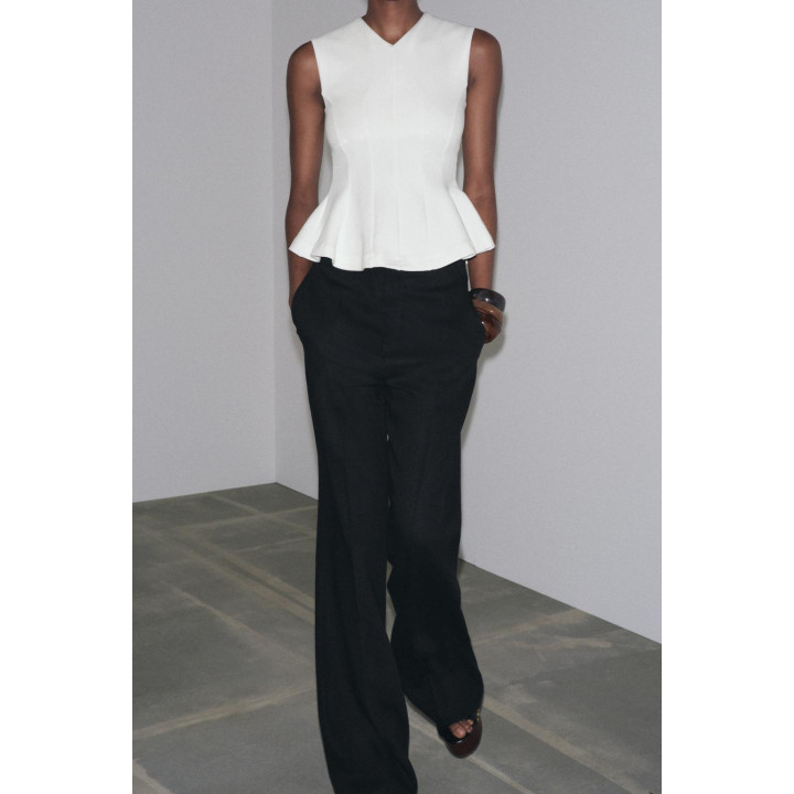 ТОП INTERLOCK С БАСКОЙ БЕЗ РУКАВОВ