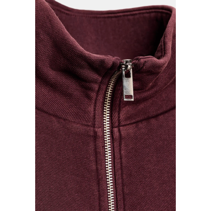 КУРТКА ИЗ МЯГКОЙ ТКАНИ С ЭФФЕКТОМ ПОТЕРТОСТИ