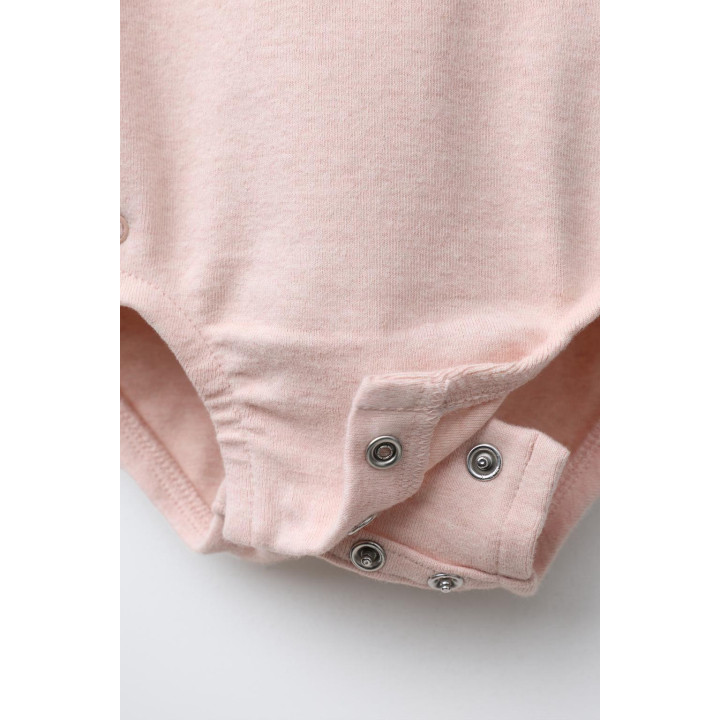 Набор из меланжевого боди и леггинсов