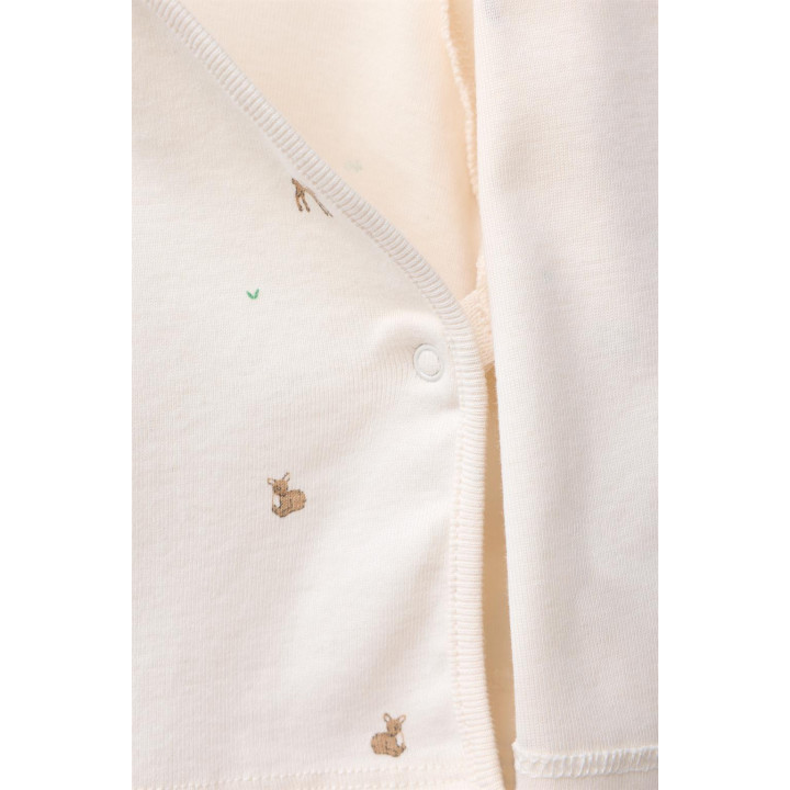 КОМПЛЕКТ ИЗ ФУТБОЛКИ И ПОЛЗУНКОВ С ОЛЕНЯТАМИ