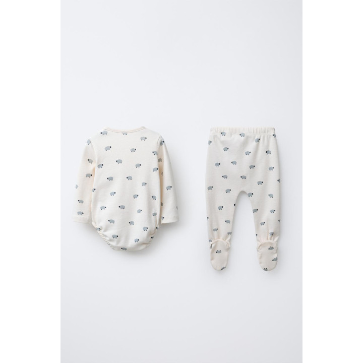 НАБОР БОДИ И ПОЛЗУНКОВ «ОВЕЧКИ»