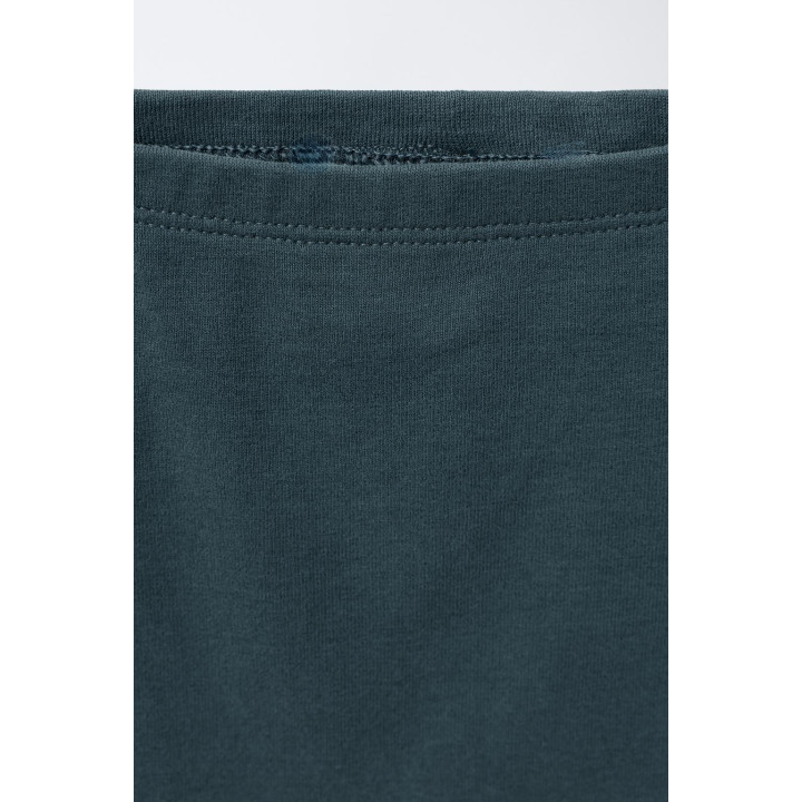 КОМПЛЕКТ ИЗ БОДИ И ЛЕГГИНСОВ С ВЫШИВКОЙ "ОВЕЧКА"