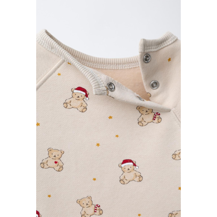 КОМПЛЕКТ ИЗ ТОЛСТОВКИ И БРЮК-ДЖОГГЕРОВ С МЕДВЕЖАТАМИ