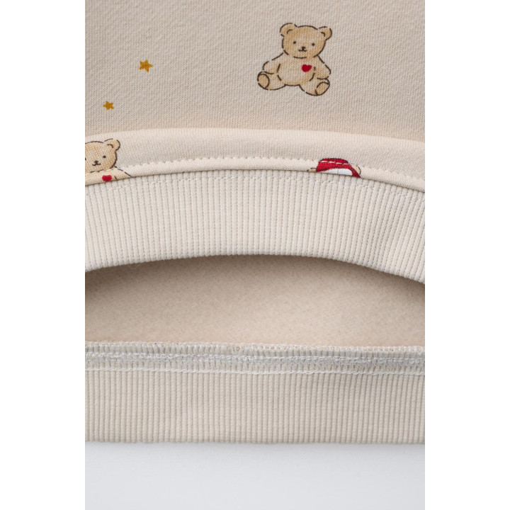 КОМПЛЕКТ ИЗ ТОЛСТОВКИ И БРЮК-ДЖОГГЕРОВ С МЕДВЕЖАТАМИ