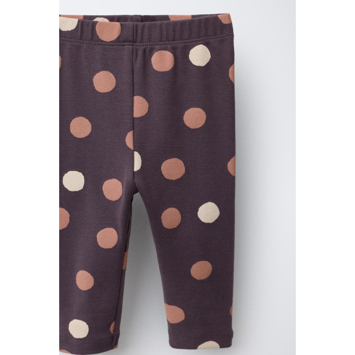 КОМПЛЕКТ: ТОЛСТОВКА И ЛЕГИНСЫ В ГОРОШЕК