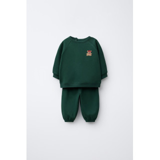 КОМПЛЕКТ ТОЛСТОВКА С МАХРОВОЙ НАШИВКОЙ И БРЮКИ-ДЖОГГЕРЫ