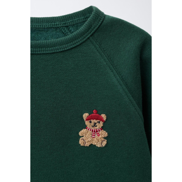 КОМПЛЕКТ ТОЛСТОВКА С МАХРОВОЙ НАШИВКОЙ И БРЮКИ-ДЖОГГЕРЫ