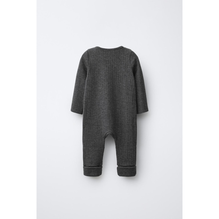 КОМБИНЕЗОН МЕЛАНЖ С ТРАНСФОРМИРУЮЩИМИСЯ НОЖКАМИ