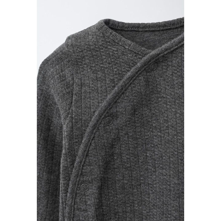 КОМБИНЕЗОН МЕЛАНЖ С ТРАНСФОРМИРУЮЩИМИСЯ НОЖКАМИ