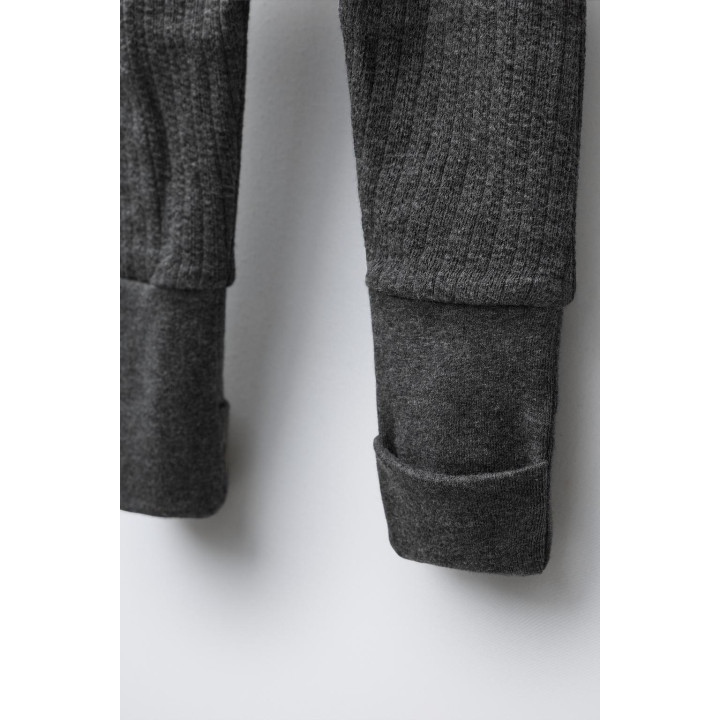 КОМБИНЕЗОН МЕЛАНЖ С ТРАНСФОРМИРУЮЩИМИСЯ НОЖКАМИ