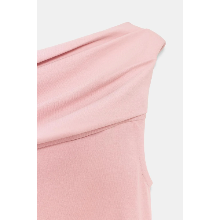 Топ с драпировкой