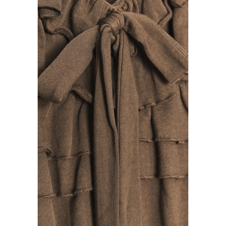 ТОП С ВОЛАНАМИ И БАНТОМ