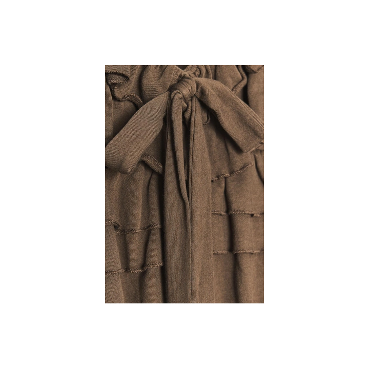 ТОП С ВОЛАНАМИ И БАНТОМ