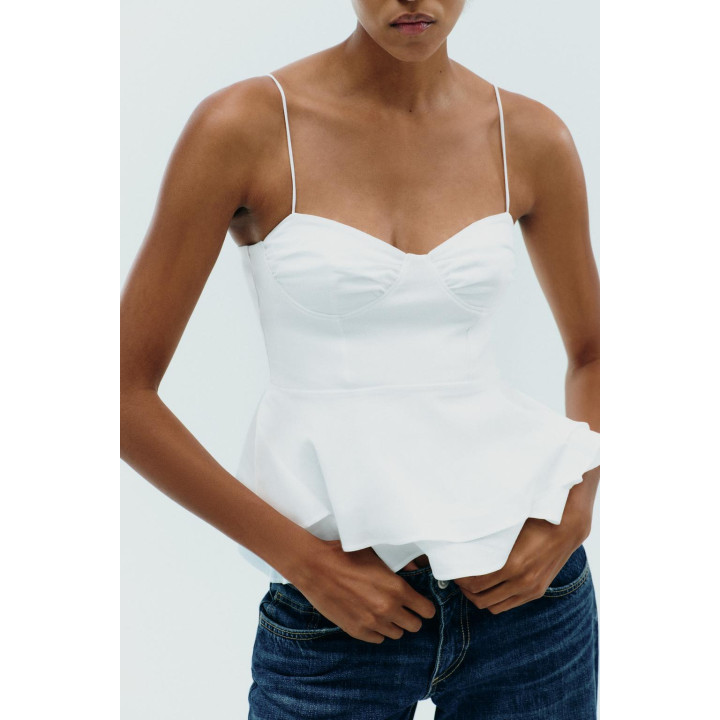 КОМБИНИРОВАННЫЙ ТОП С БАСКОЙ