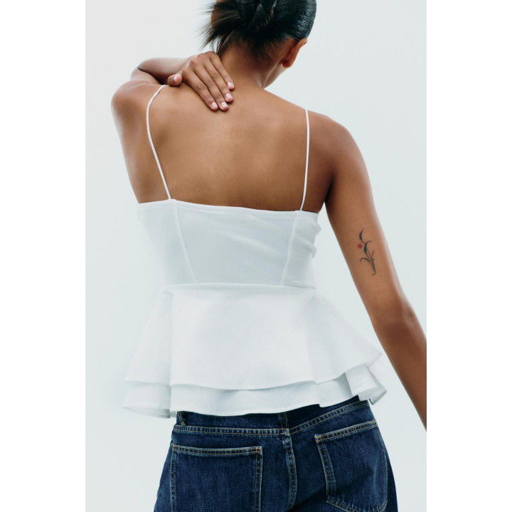 КОМБИНИРОВАННЫЙ ТОП С БАСКОЙ