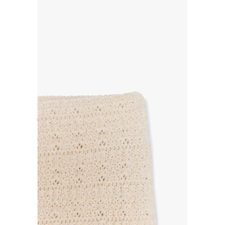 ТРИКОТАЖНАЯ ЮБКА С КОНТРАСТНЫМИ ДЕТАЛЯМИ