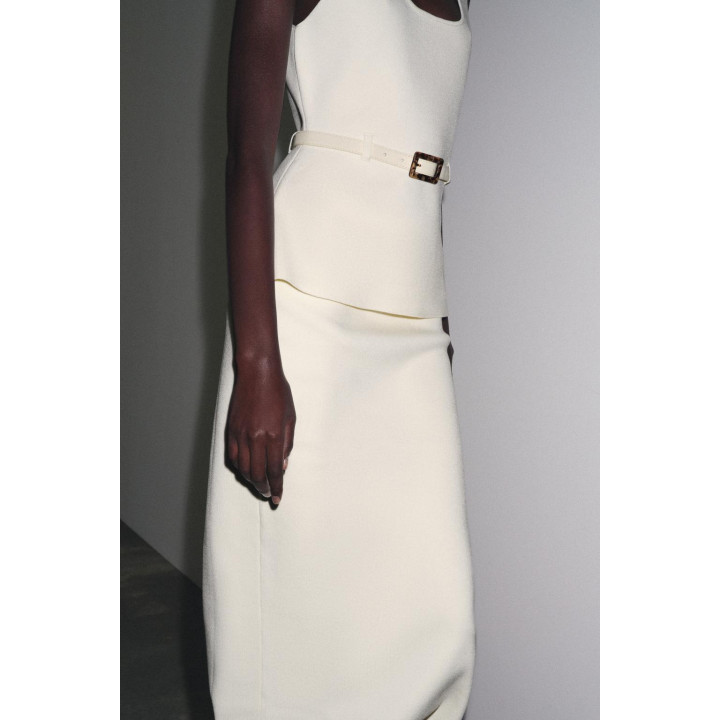 ТРИКОТАЖНЫЙ ТОП С РЕМНЕМ