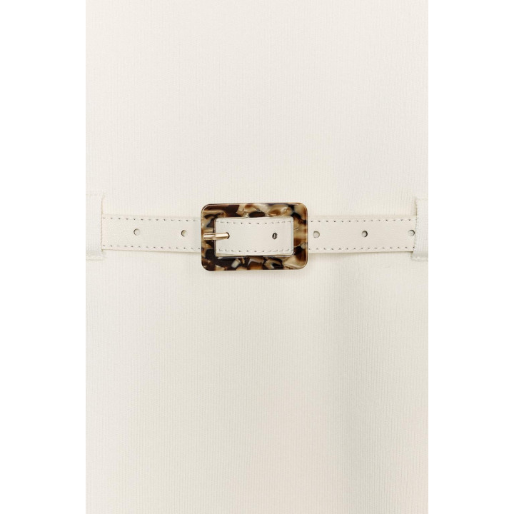 ТРИКОТАЖНЫЙ ТОП С РЕМНЕМ