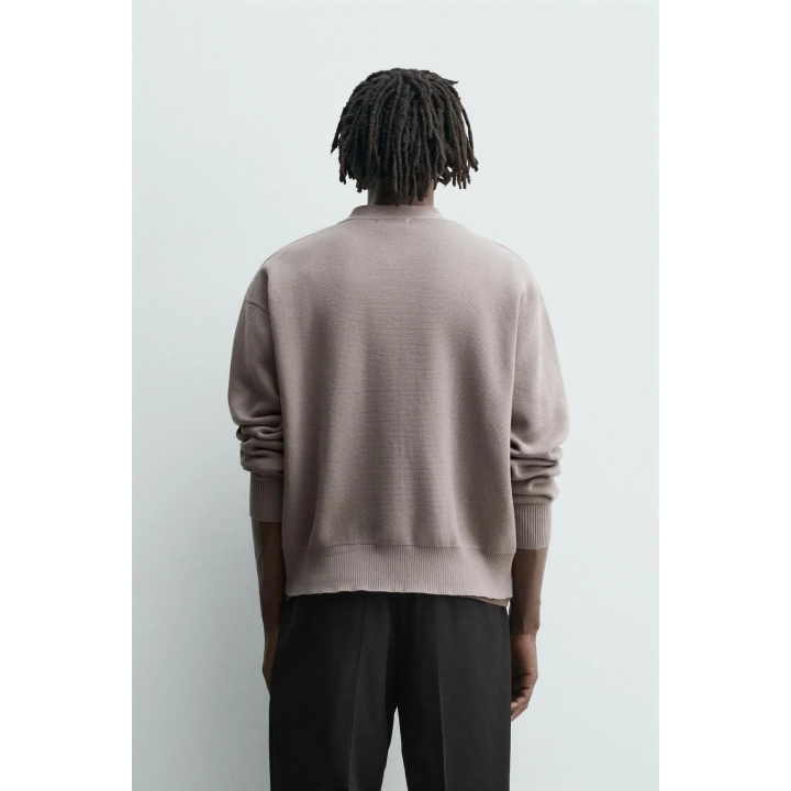 КАРДИГАН ИЗ РЕЛЬЕФНОГО ХЛОПКА