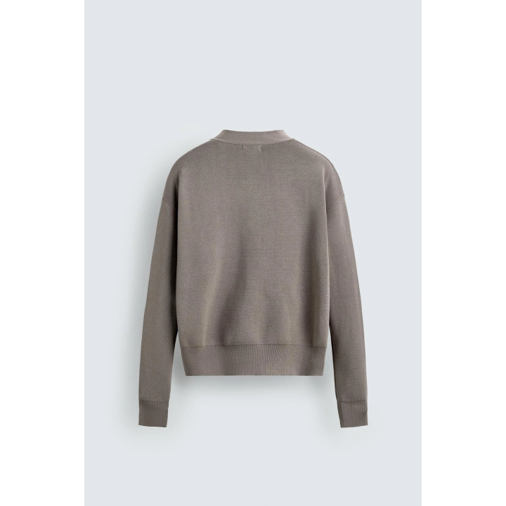 КАРДИГАН ИЗ РЕЛЬЕФНОГО ХЛОПКА