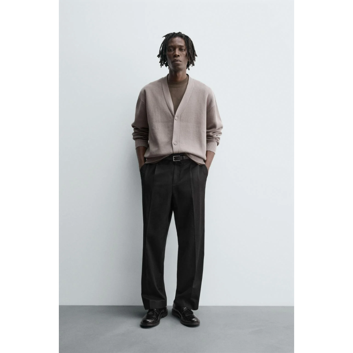 КАРДИГАН ИЗ РЕЛЬЕФНОГО ХЛОПКА