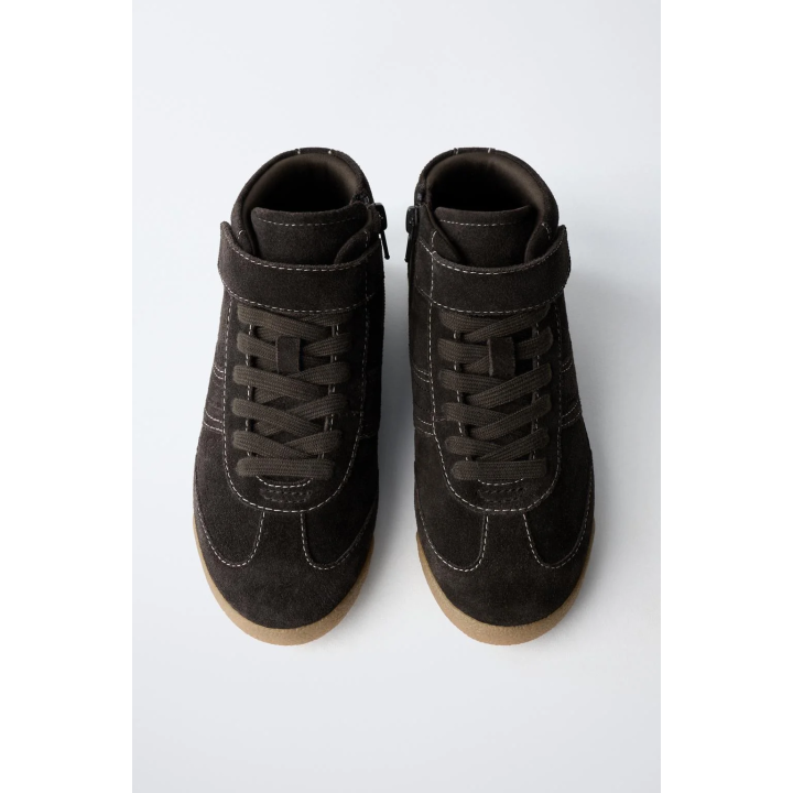 ВЫСОКИЕ СПОРТИВНЫЕ БОТИНКИ ИЗ КОЖИ В БОКСЕРСКОМ СТИЛЕ