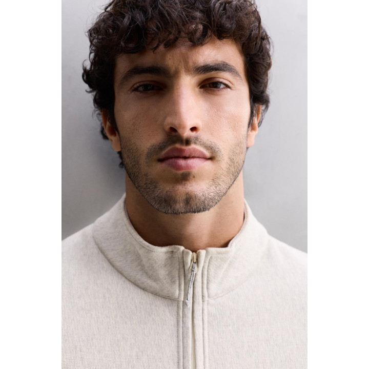 Свитшот для тренировок с застежкой-молнией до четверти