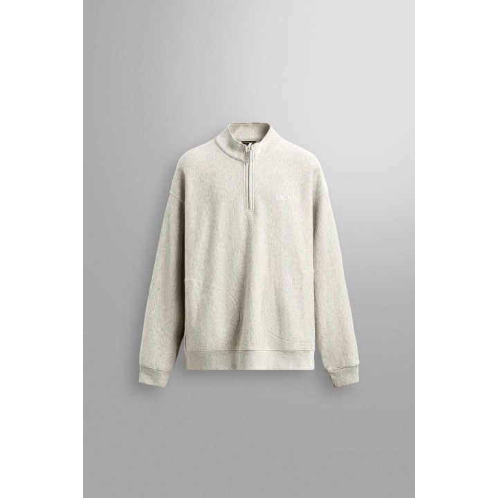 Свитшот для тренировок с застежкой-молнией до четверти