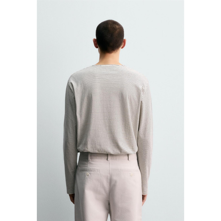 ЖАККАРДОВАЯ ФУТБОЛКА В ПОЛОСКУ