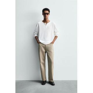 Футболка с застежкой на пуговицы