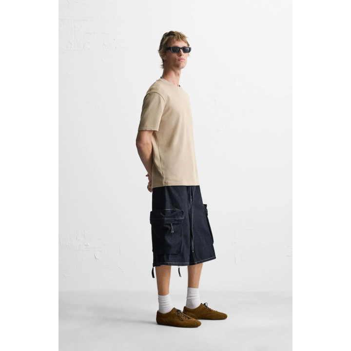 ТРИКОТАЖНАЯ ФУТБОЛКА СТАНДАРТНОГО КРОЯ